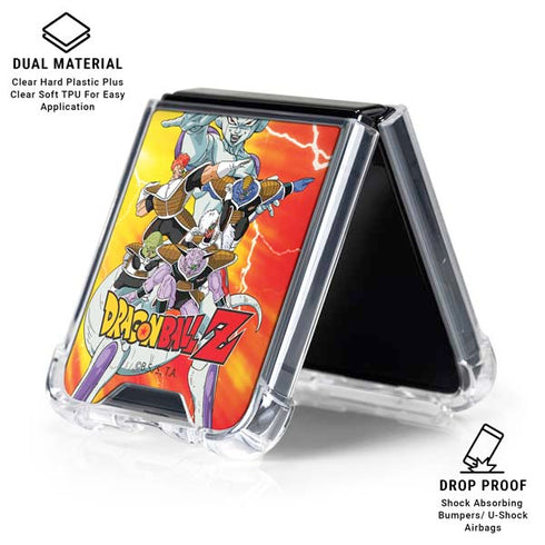 DRAGON BALL Z FREIZAS ARMY Galaxy Z Flip6 Clear Case